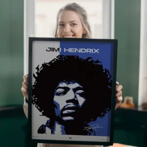 JIMI HENDRIX Print Set of 1, Timeless Jimi Hendrix Print, Capturing the Essence of a Musical Legend for Your Home Decor, Jimi Hendrix poster