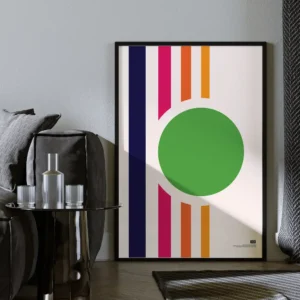 Bring Life and Style to Your Walls with This Set of 3 Colorful Minimalist Art Prints, Pop of Color and Style to Your Walls with This Art