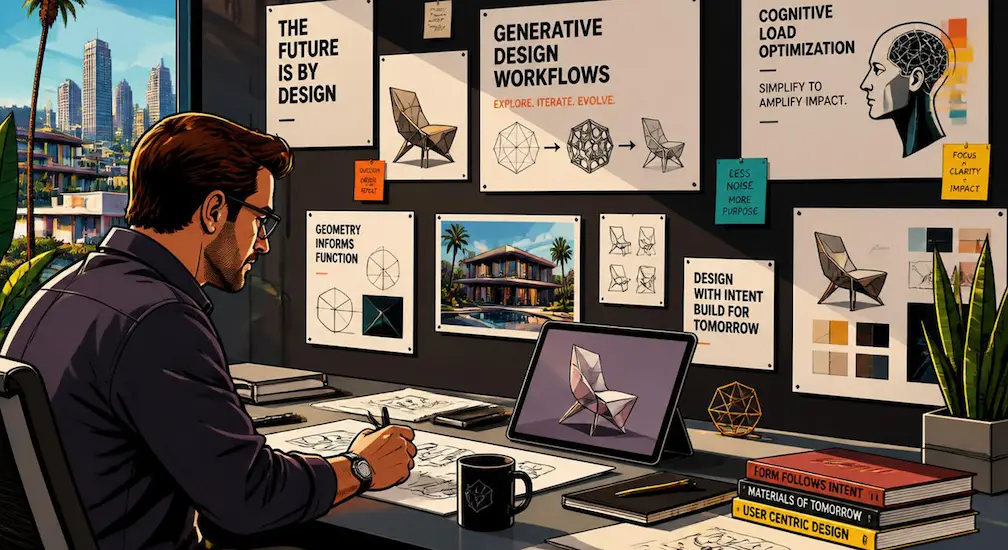 future of product design generative design workflows cognitive load optimization